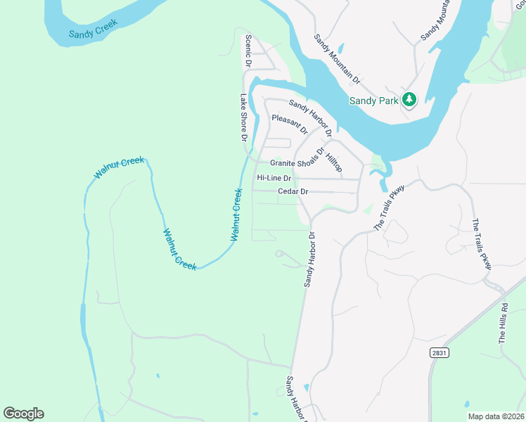 map of restaurants, bars, coffee shops, grocery stores, and more near 1006 Sandy Harbor Drive in Horseshoe Bay
