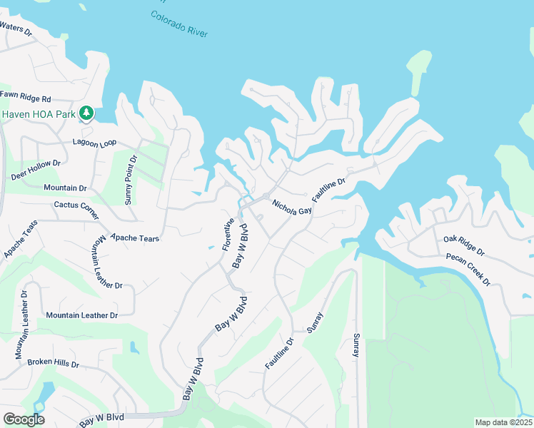 map of restaurants, bars, coffee shops, grocery stores, and more near 3311 Douglas Drive in Horseshoe Bay