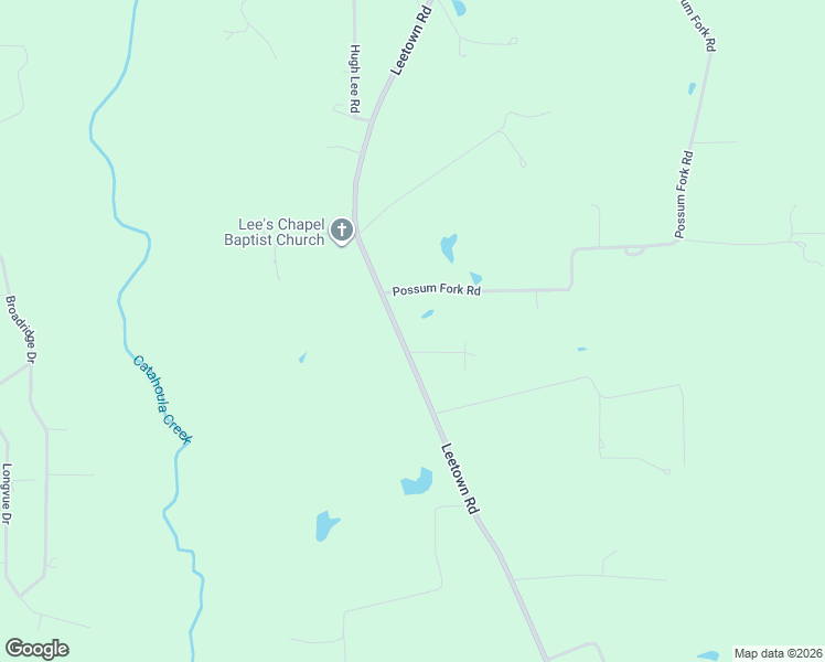 map of restaurants, bars, coffee shops, grocery stores, and more near 26350 Leetown Road in Picayune