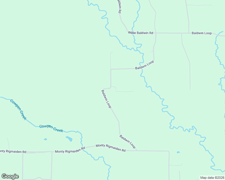 map of restaurants, bars, coffee shops, grocery stores, and more near Baldwin Loop in Longville