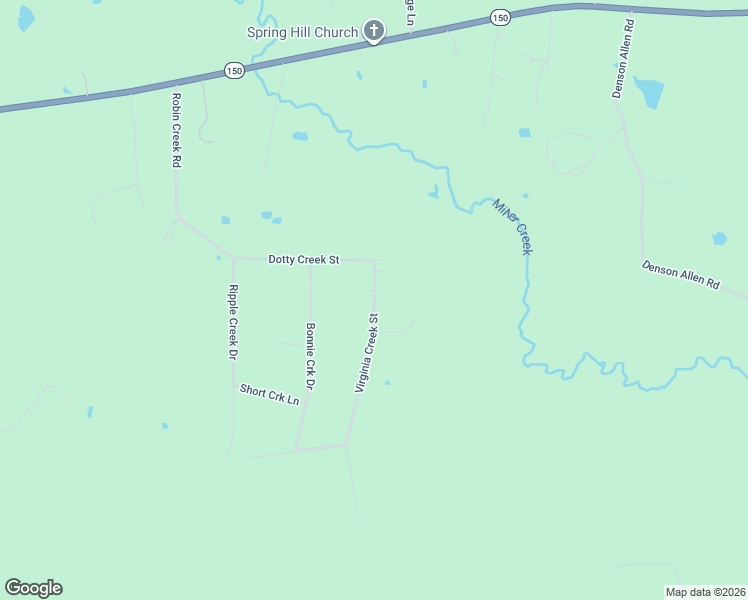 map of restaurants, bars, coffee shops, grocery stores, and more near 11 Virginia Creek Drive in Coldspring