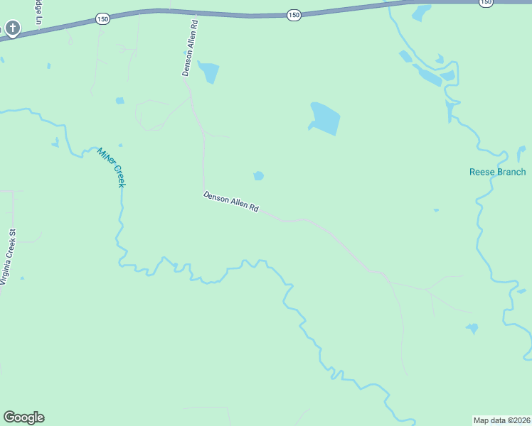 map of restaurants, bars, coffee shops, grocery stores, and more near 1360 Denson Allen Road in Coldspring