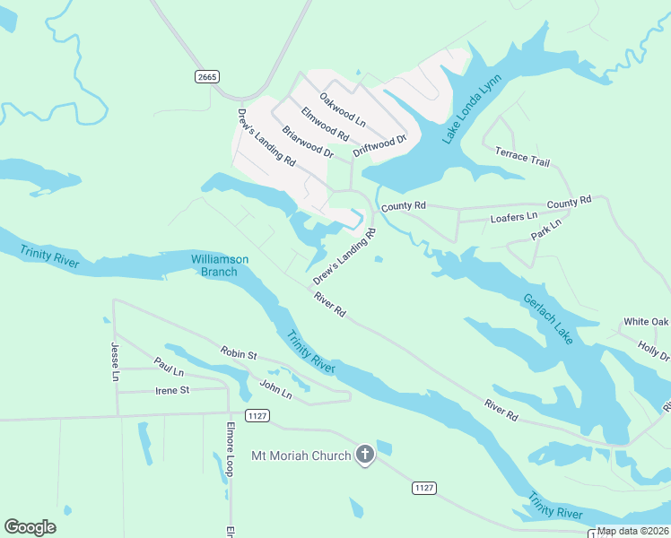 map of restaurants, bars, coffee shops, grocery stores, and more near 831 Drew's Landing Road in Goodrich