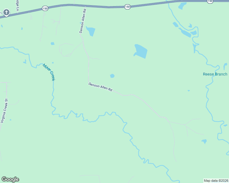 map of restaurants, bars, coffee shops, grocery stores, and more near 1360 Denson Allen Road in Coldspring