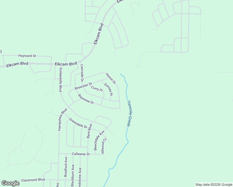 map of restaurants, bars, coffee shops, grocery stores, and more near 3795-3815 Huron Drive in Chipley