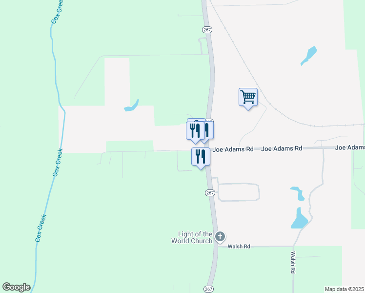 map of restaurants, bars, coffee shops, grocery stores, and more near 83 Sarge's Lane in Quincy