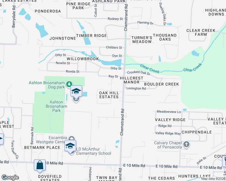 map of restaurants, bars, coffee shops, grocery stores, and more near 1000 Patriot Place in Pensacola