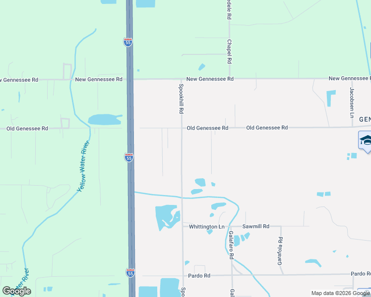 map of restaurants, bars, coffee shops, grocery stores, and more near 48500 Spookhill Road in Tickfaw