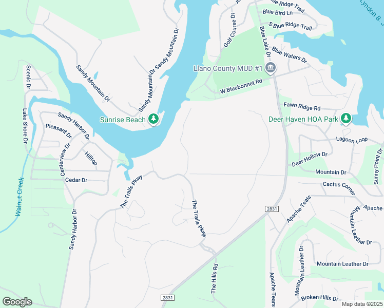 map of restaurants, bars, coffee shops, grocery stores, and more near 65 Rock N Robyn in Horseshoe Bay