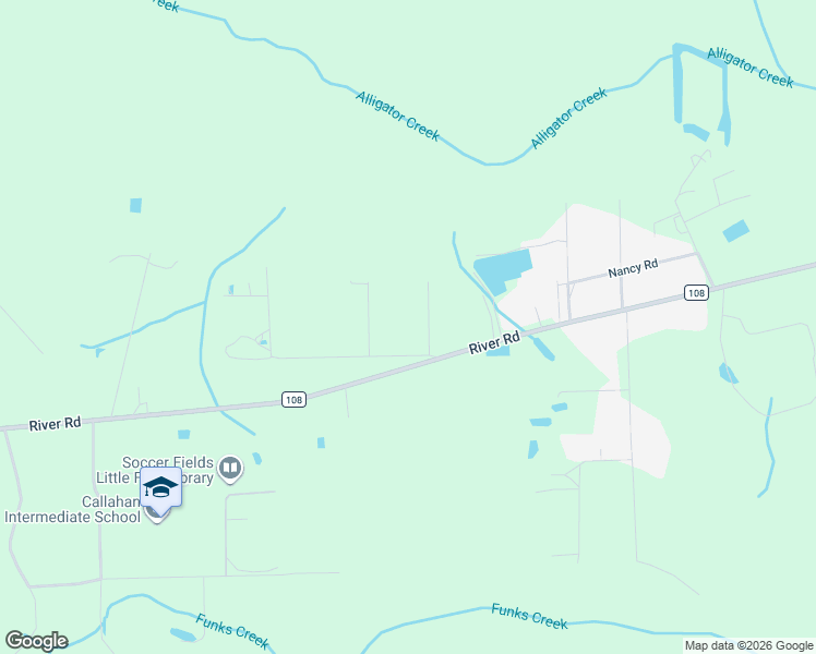 map of restaurants, bars, coffee shops, grocery stores, and more near 35100 Karen Road in Callahan