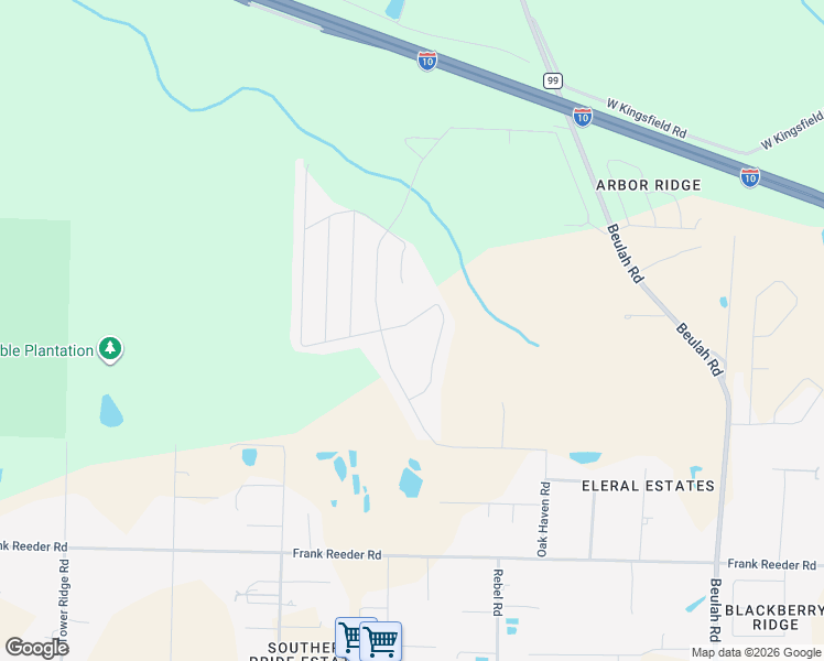 map of restaurants, bars, coffee shops, grocery stores, and more near 3843 Whitetail Lane in Pensacola
