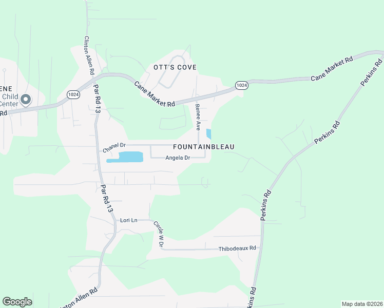 map of restaurants, bars, coffee shops, grocery stores, and more near 10175 Angela Drive in Denham Springs