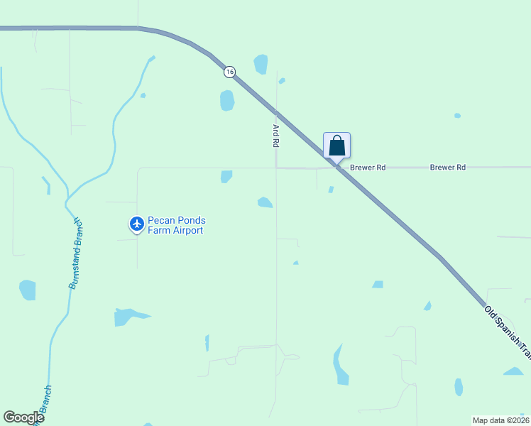 map of restaurants, bars, coffee shops, grocery stores, and more near 22978-22994 Ard Road in Robertsdale