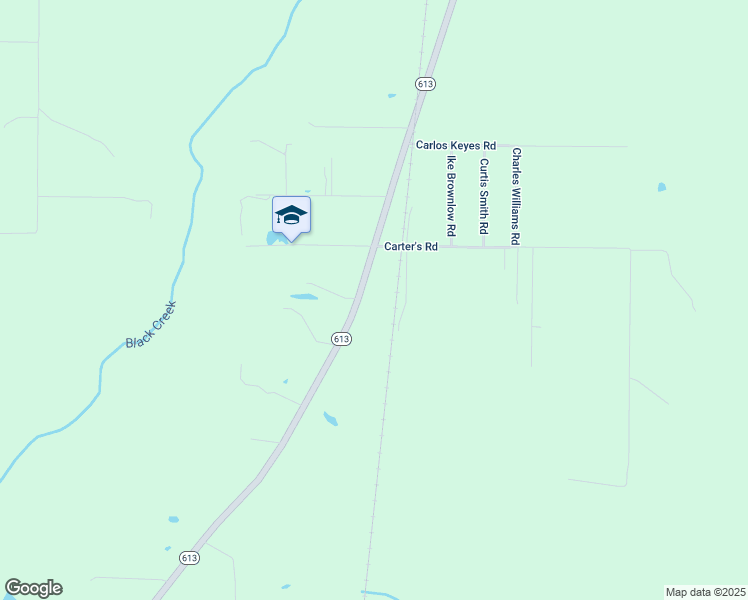 map of restaurants, bars, coffee shops, grocery stores, and more near 14825 Halston Road in Moss Point