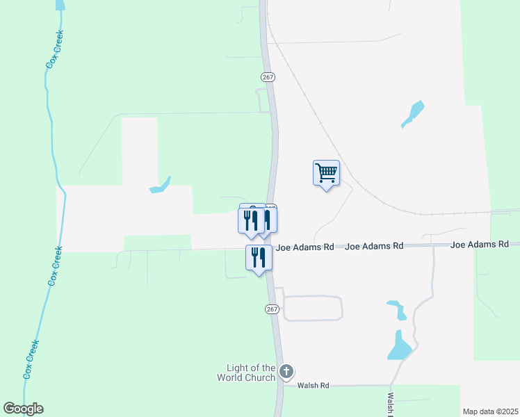 map of restaurants, bars, coffee shops, grocery stores, and more near 11 Sarge's Lane in Quincy