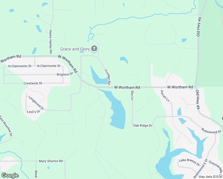 map of restaurants, bars, coffee shops, grocery stores, and more near 18895 West Wortham Road in Saucier