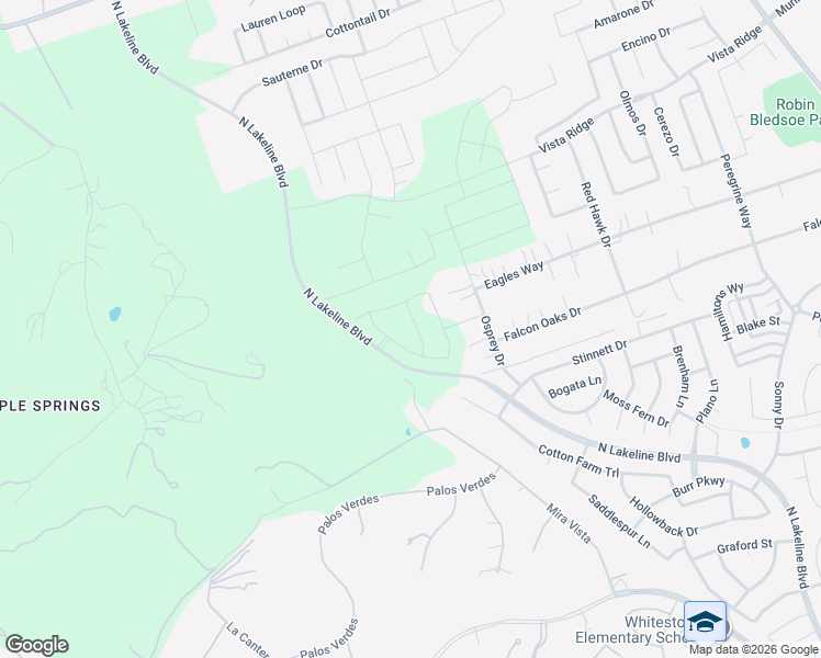map of restaurants, bars, coffee shops, grocery stores, and more near Lakeline Boulevard in Leander