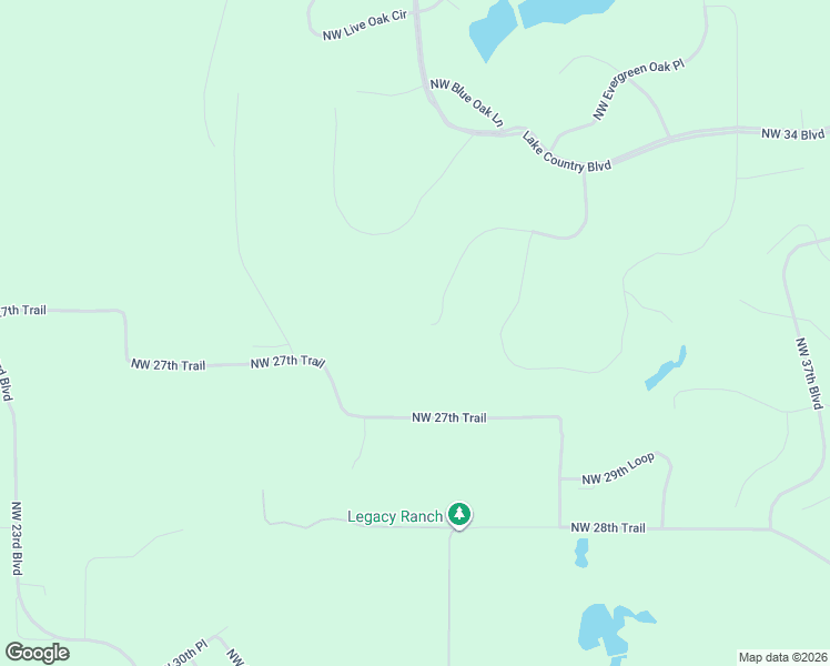 map of restaurants, bars, coffee shops, grocery stores, and more near 3100 Northwest 25th Terrace in Jennings