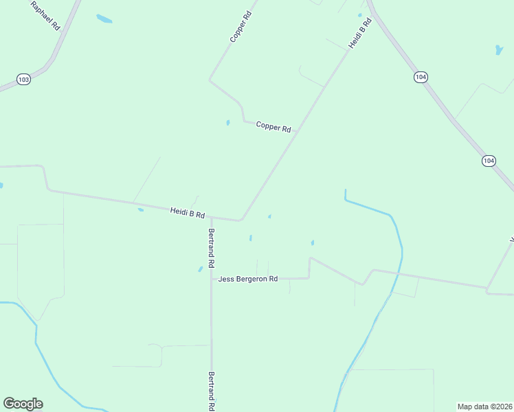 map of restaurants, bars, coffee shops, grocery stores, and more near Heidi B Rd in Opelousas