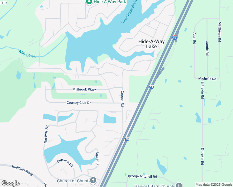 map of restaurants, bars, coffee shops, grocery stores, and more near 626 Millbrook Parkway in Picayune