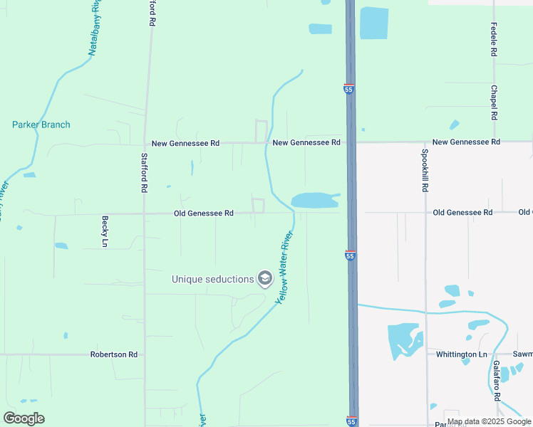 map of restaurants, bars, coffee shops, grocery stores, and more near 13225 Old Genessee Road in Tickfaw