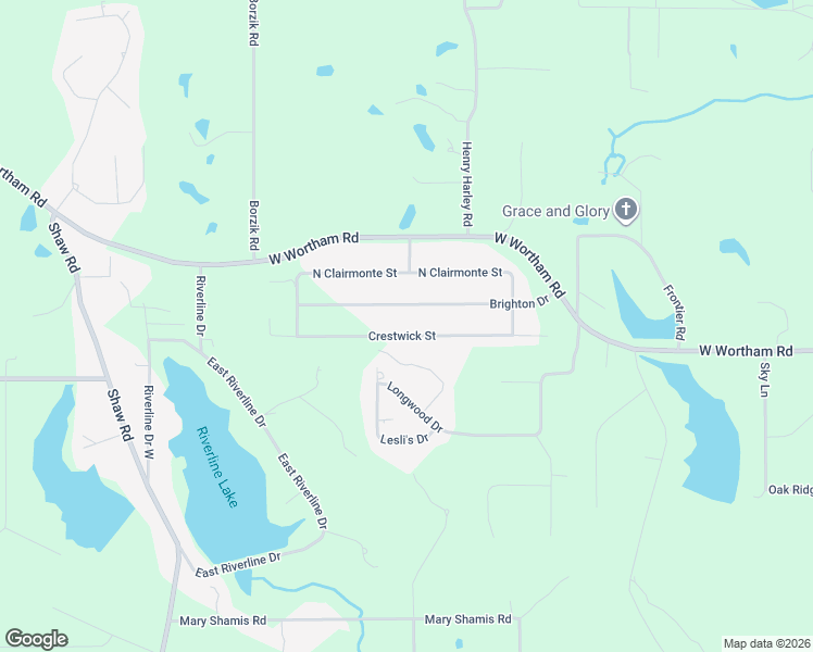 map of restaurants, bars, coffee shops, grocery stores, and more near 19214 Crestwick Street in Saucier