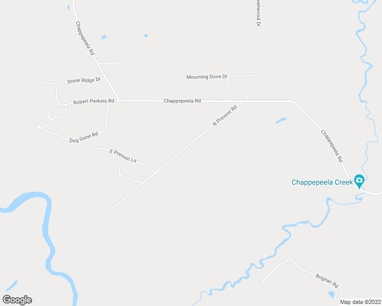 map of restaurants, bars, coffee shops, grocery stores, and more near 48524 North Prevost Lane in Loranger