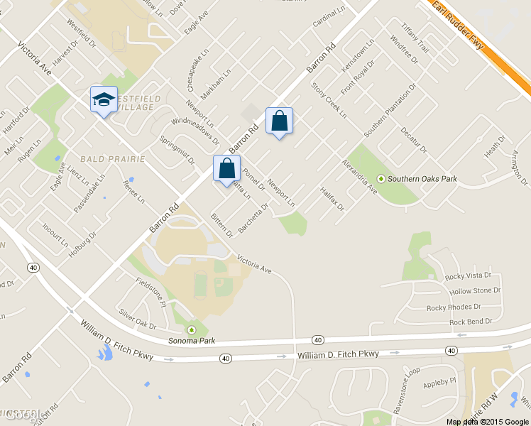 map of restaurants, bars, coffee shops, grocery stores, and more near 926 Barchetta Drive in College Station