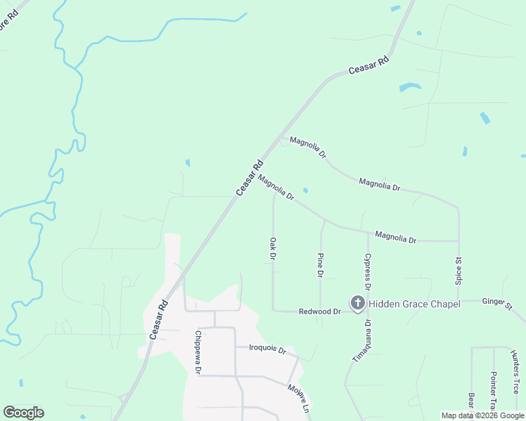 map of restaurants, bars, coffee shops, grocery stores, and more near 1-99 Oak Drive in Picayune