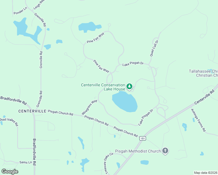 map of restaurants, bars, coffee shops, grocery stores, and more near 6551 Summer Duck Road in Tallahassee
