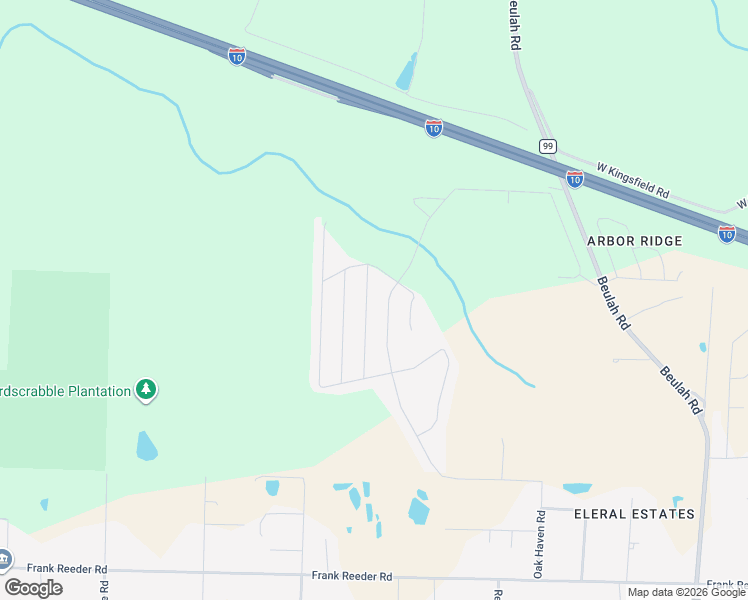 map of restaurants, bars, coffee shops, grocery stores, and more near 3843 Whitetail Lane in Pensacola