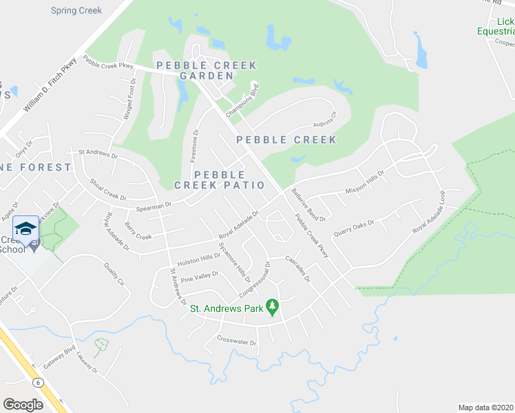 map of restaurants, bars, coffee shops, grocery stores, and more near 5013 Maidstone Court in College Station