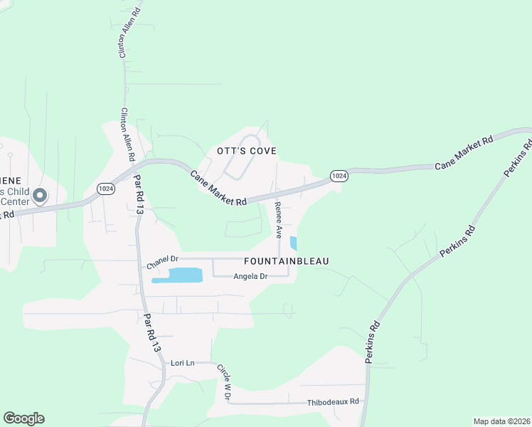 map of restaurants, bars, coffee shops, grocery stores, and more near 35235 Cane Market Road in Denham Springs