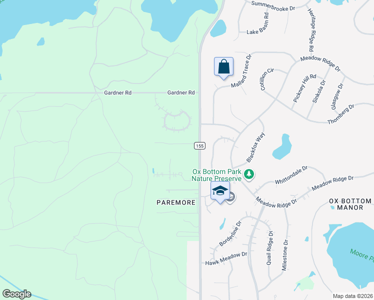 map of restaurants, bars, coffee shops, grocery stores, and more near 173 Louis John Lane in Tallahassee
