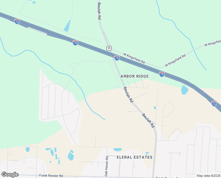 map of restaurants, bars, coffee shops, grocery stores, and more near 3502 Whitetail Lane in Pensacola