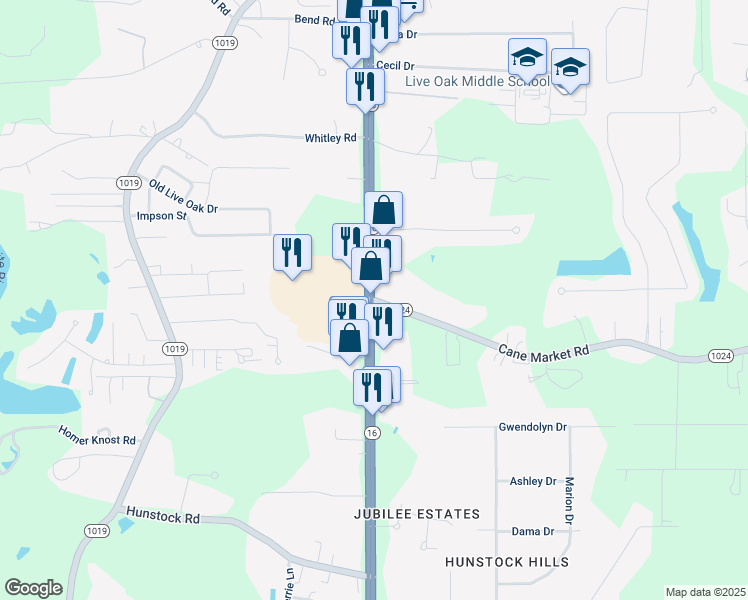 70726 Cane Market Road, Denham Springs LA Walk Score