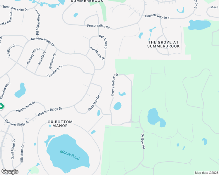 map of restaurants, bars, coffee shops, grocery stores, and more near 7192 Sleepy Hollow Circle in Tallahassee