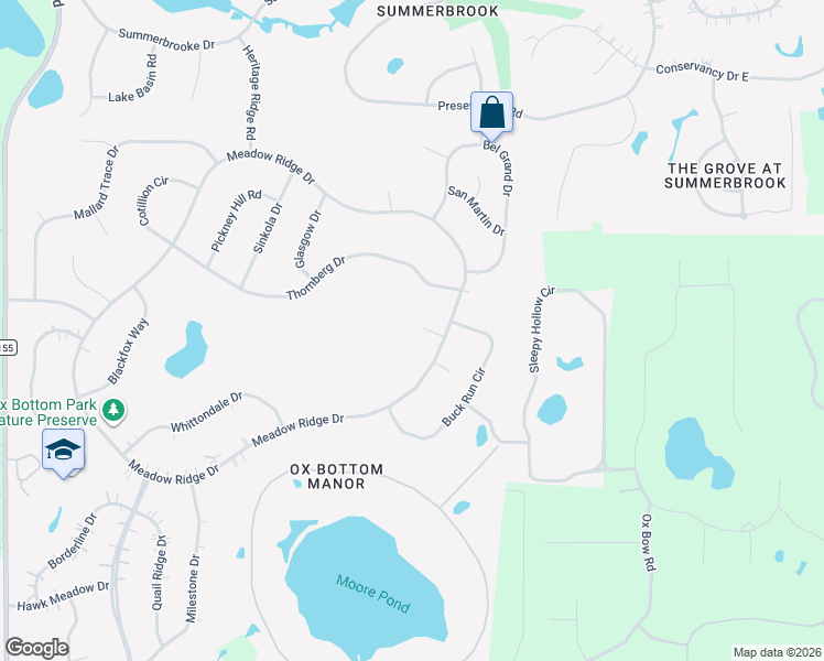 map of restaurants, bars, coffee shops, grocery stores, and more near 446 Tall Stand Ct in Tallahassee
