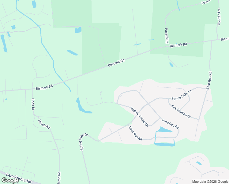 map of restaurants, bars, coffee shops, grocery stores, and more near 55592 Deer Run Rd in Callahan