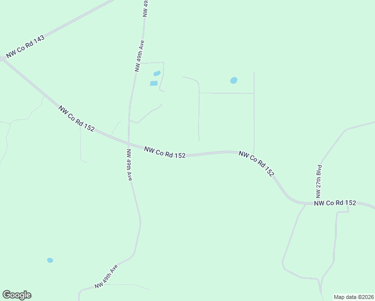 map of restaurants, bars, coffee shops, grocery stores, and more near 5736 Northwest County Road 152 in Jennings