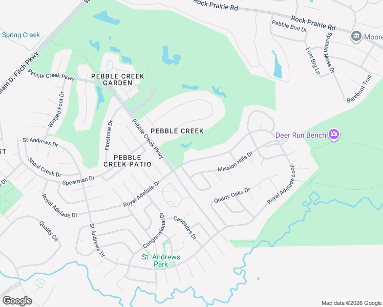 map of restaurants, bars, coffee shops, grocery stores, and more near 1105 Royal Adelade Drive in College Station