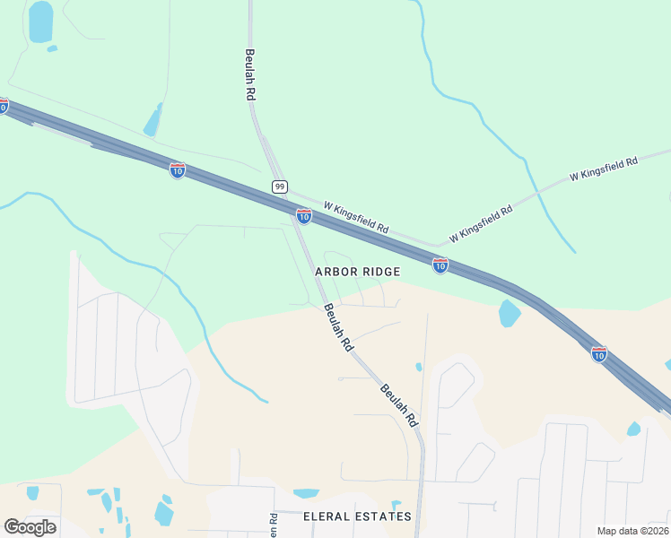 map of restaurants, bars, coffee shops, grocery stores, and more near 3246 Massena Drive in Pensacola
