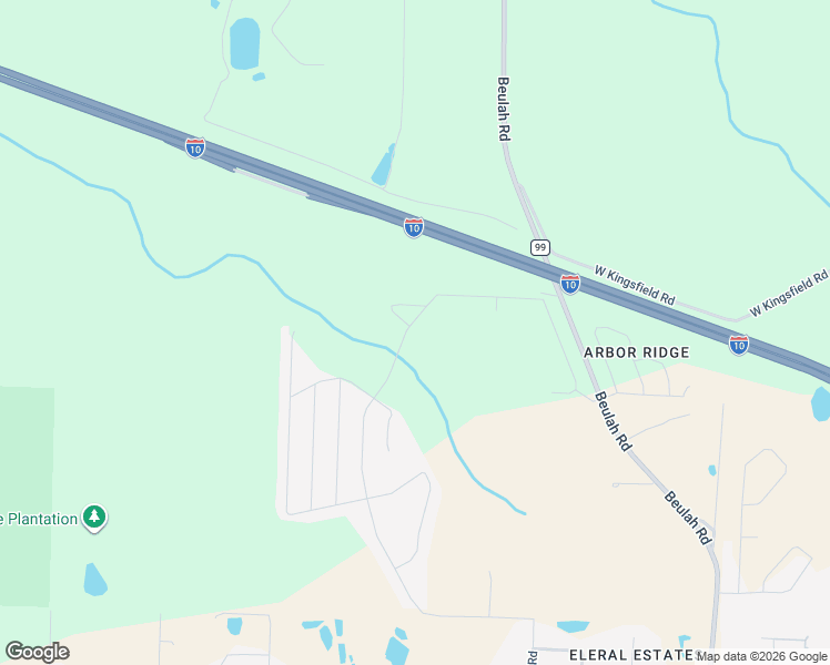 map of restaurants, bars, coffee shops, grocery stores, and more near 3843 Whitetail Lane in Pensacola