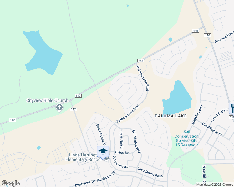 map of restaurants, bars, coffee shops, grocery stores, and more near 3212 Pablo Circle in Round Rock