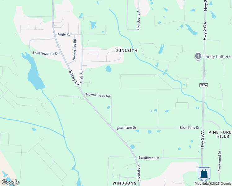 map of restaurants, bars, coffee shops, grocery stores, and more near 725 Pinebrook Circle in Escambia County