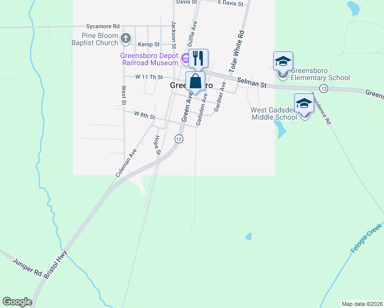 map of restaurants, bars, coffee shops, grocery stores, and more near 15 Harrison Road in Greensboro