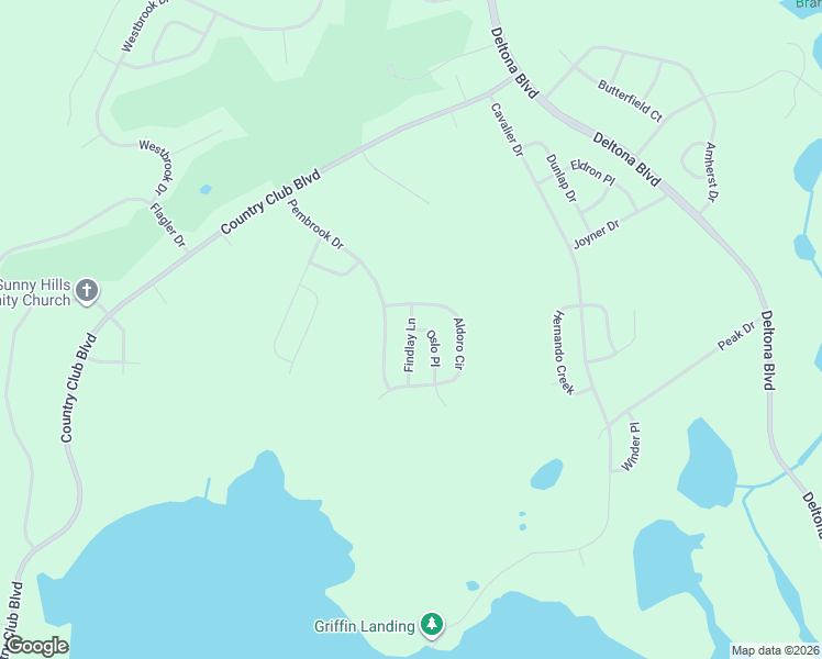 map of restaurants, bars, coffee shops, grocery stores, and more near 3690 Oslo Place in Chipley