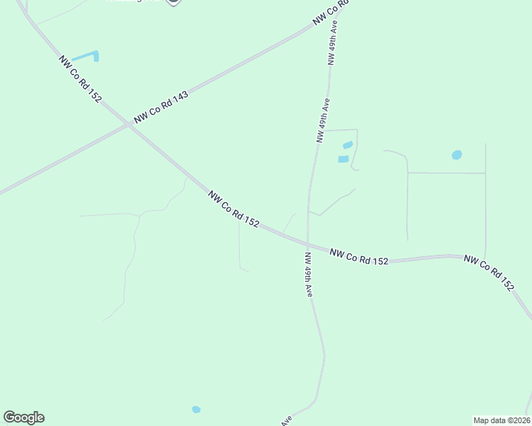 map of restaurants, bars, coffee shops, grocery stores, and more near 5543 Northwest Co Road 152 in Jennings