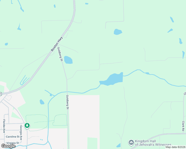 map of restaurants, bars, coffee shops, grocery stores, and more near 1-221 Hunter Ridge in Monticello