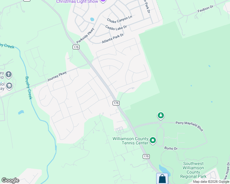 map of restaurants, bars, coffee shops, grocery stores, and more near 2521 Blended Tree Ranch in Leander